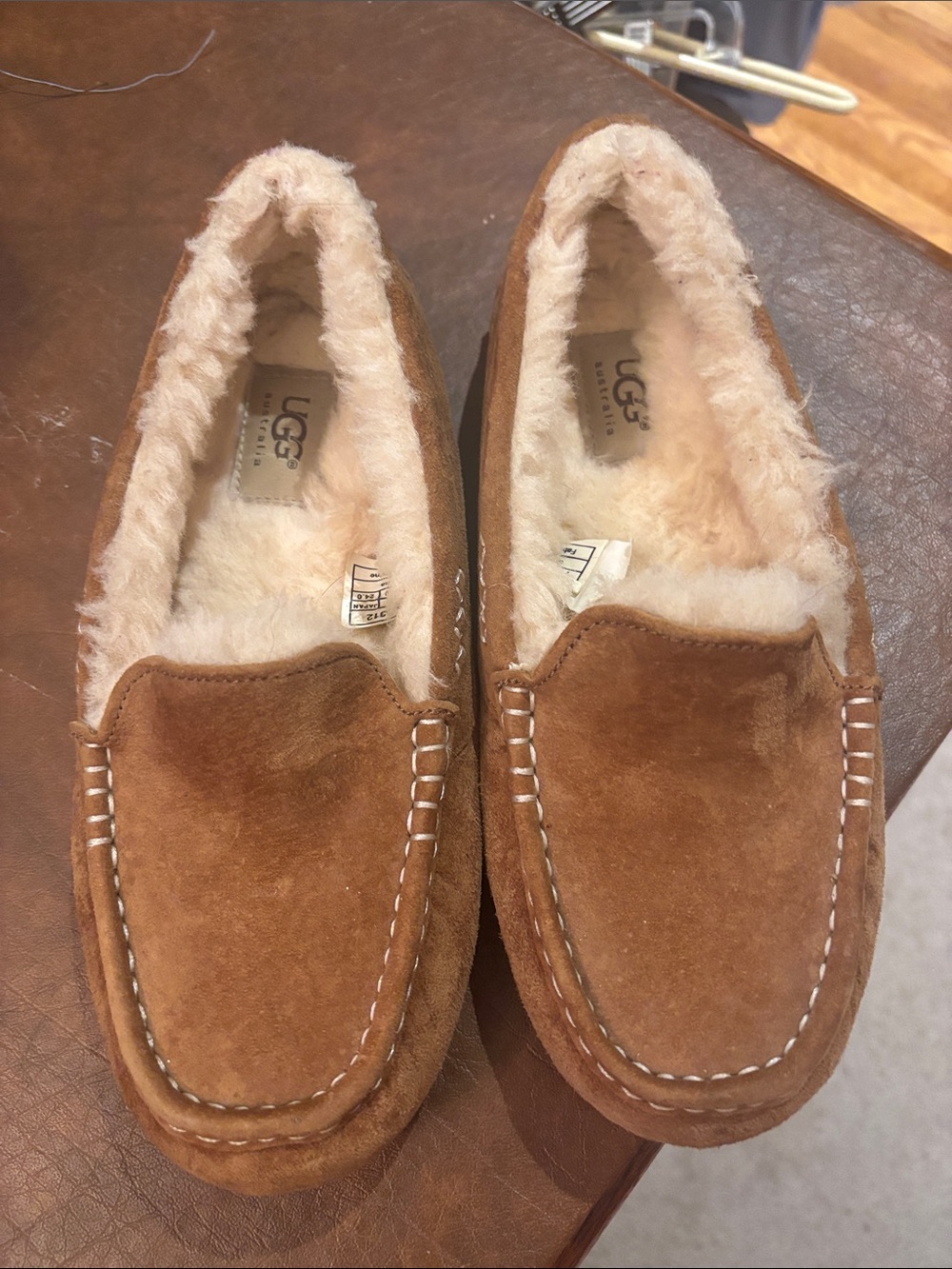UGG Women’s Ansley Lined Moccasin Slippers